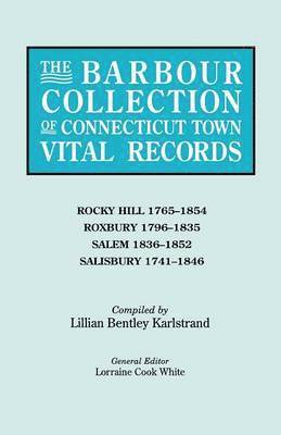 bokomslag The Barbour Collection of Connecticut Town Vital Records. Volume 37