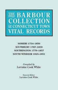 bokomslag The Barbour Collection of Connecticut Town Vital Records. Volume 40