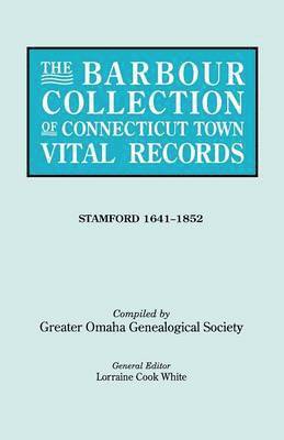 bokomslag The Barbour Collection of Connecticut Town Vital Records. Volume 42