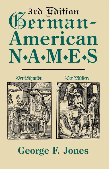 bokomslag German-American Names. 3rd Edition