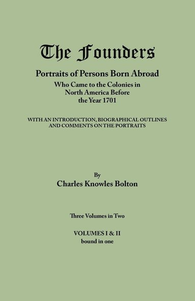 Charles Knowles Bolton - Founders, Häftad