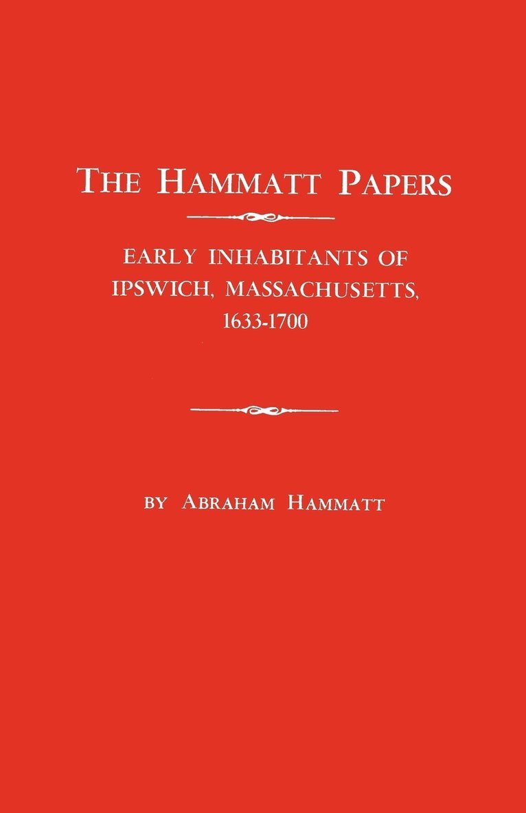 Hammatt Papers 1