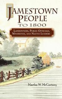 bokomslag Jamestown People to 1800