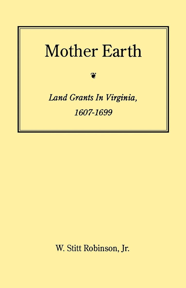 Stitt W Robinson, Walter Stitt Robinson, W. Stitt Robinson - Mother Earth, Häftad