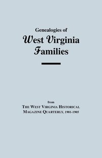 bokomslag Genealogies of West Virginia Families