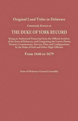 Duke of York Record, 1646-1679 1