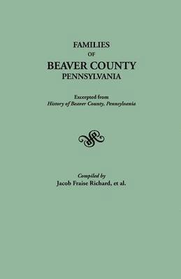 bokomslag Families of Beaver County, Pennsylvania