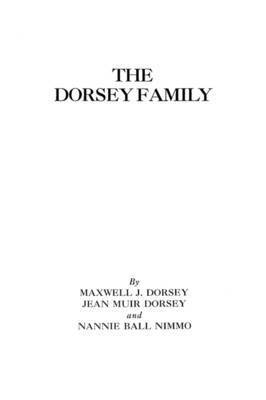 bokomslag Dorsey Family