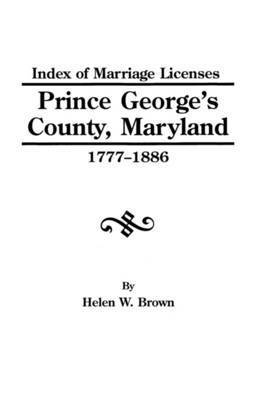 Index Pr.George's Co.MD 1777-1886 1