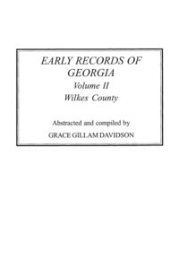 bokomslag Early Records of Georgia