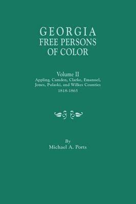 bokomslag Georgia Free Persons of Color. Volume II