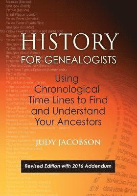 bokomslag History for Genealogists Using Chronological Timelines