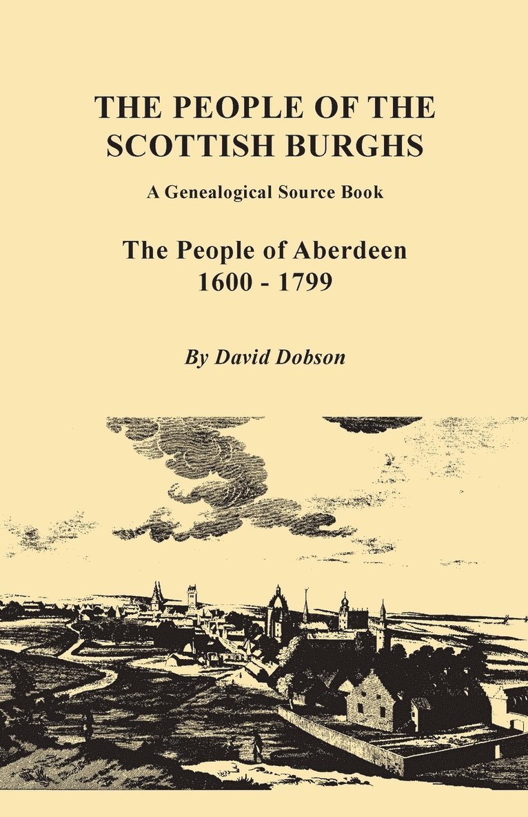 People of the Scottish Burghs 1