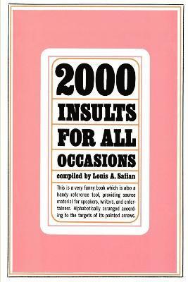 Two Thousand Insults for All Occasions 1