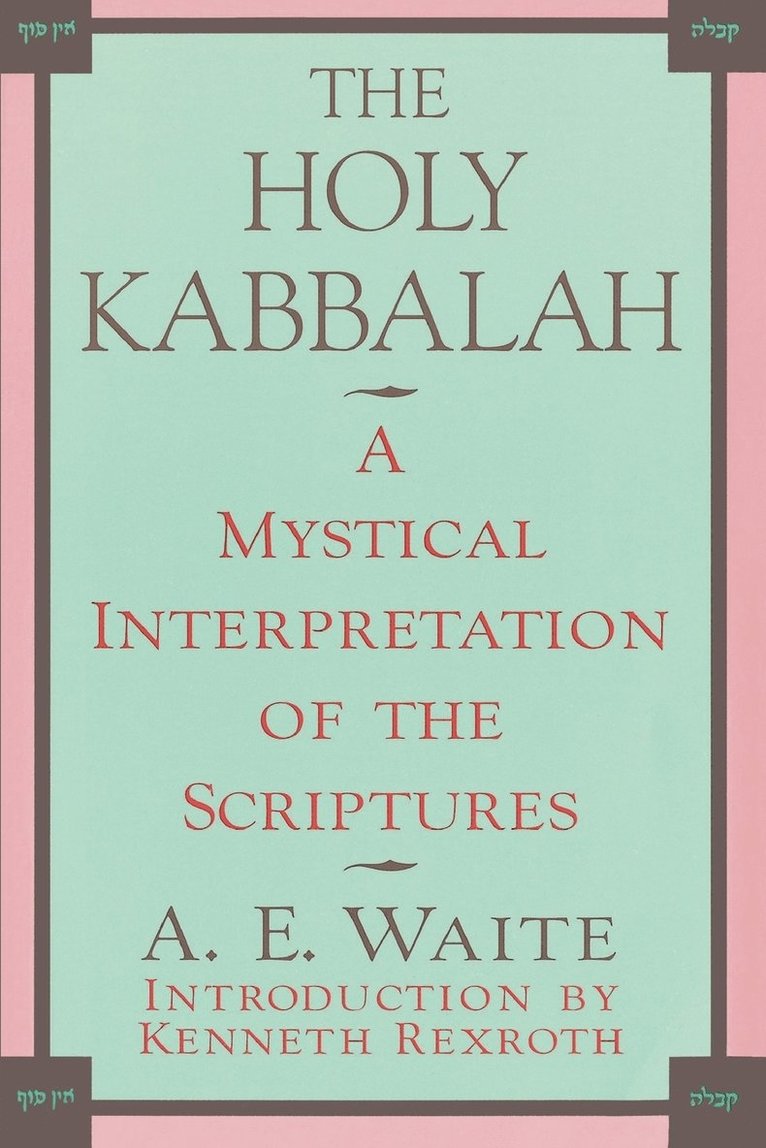 The Holy Kabbalah 1