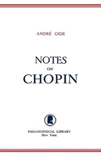 bokomslag Notes on Chopin