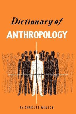 bokomslag Dictionary of Anthropology