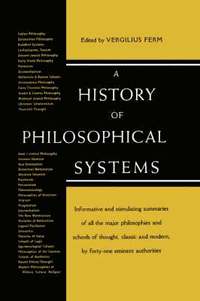 bokomslag A History of Philosolphical Systems