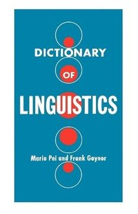 bokomslag Dictionary of Linguistics