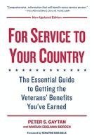 Peter S. Gaytan, Marian Edelman Borden - For Service to Your Country, Häftad