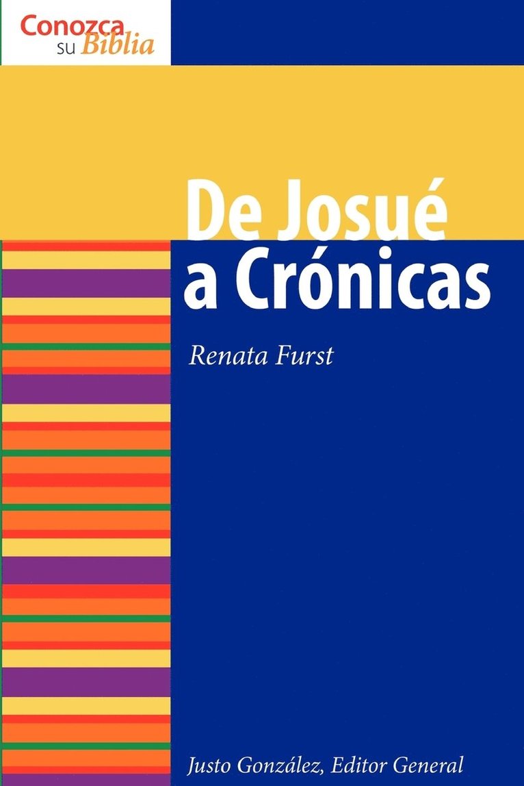 Renata Furst, Renata Furst - de Josue a Cronicas: Joshua to Chronicles, Häftad