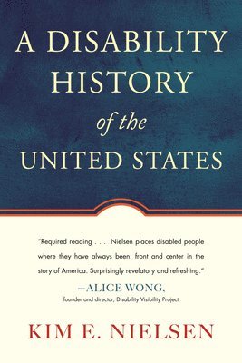 bokomslag Disability History of the United States
