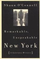 bokomslag Remarkable, Unspeakable New York