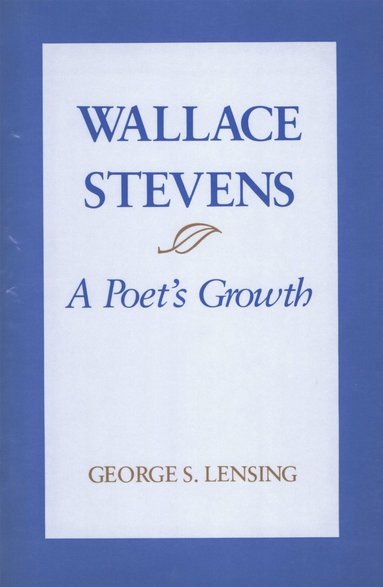 bokomslag Wallace Stevens