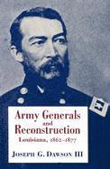 bokomslag Army Generals and Reconstruction