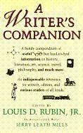 Louis D. Rubin Jr, Louis D. Rubin, Louis D Rubin - Writer's Companion, Inbunden