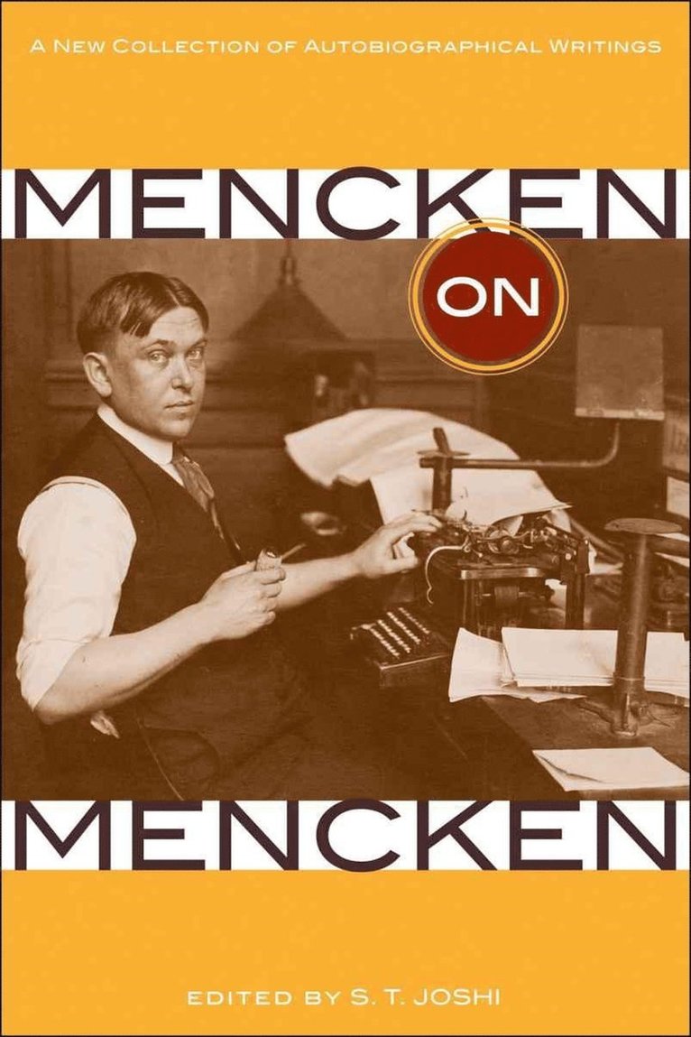 Mencken on Mencken 1
