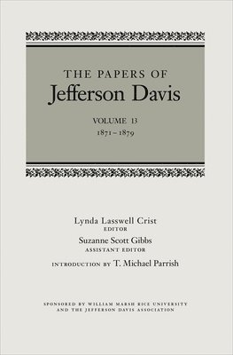 The Papers of Jefferson Davis 1