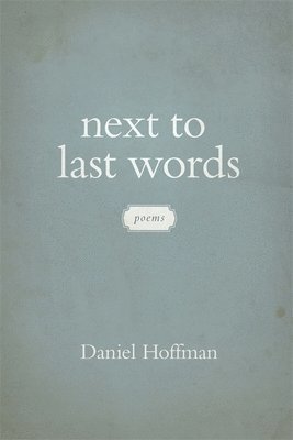 Next to Last Words 1