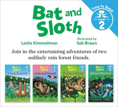 LESLIE KIMMELMAN - BAT & SLOTH SET, Häftad