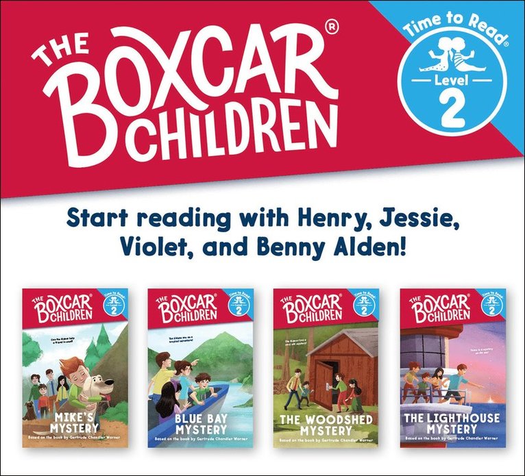 Boxcar Children Early Reader Set #2 (The Boxcar Children: Time to Read, Level 2), Häftad