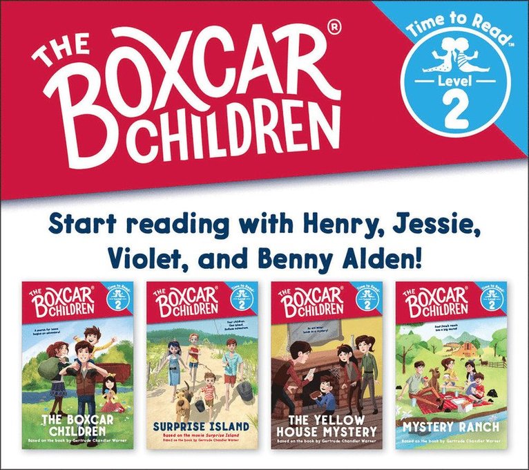 Boxcar Children Early Reader Set #1 (The Boxcar Children: Time to Read, Level 2), Häftad