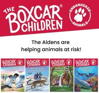 bokomslag Boxcar Children Endangered Animals 4-Book Set