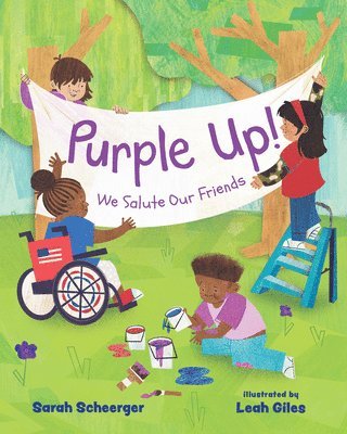 Sarah Scheerger - Purple Up!: We Salute Our Friends, Häftad