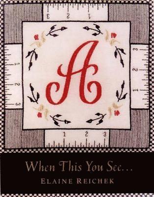 Elaine Reichek, David Frankel - When this You See..., Inbunden