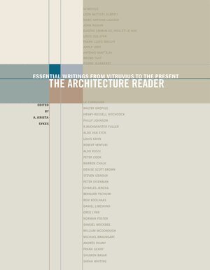 A. Krista Sykes - Architecture Reader, Häftad