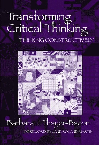 bokomslag Transforming Critical Thinking