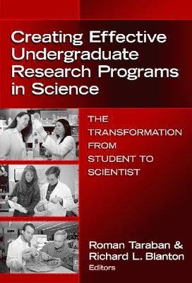 Creating Effective Undergraduate Research Programs in Science 1