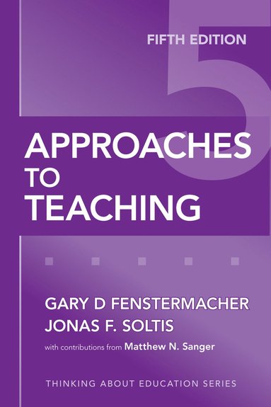 bokomslag Approaches to Teaching