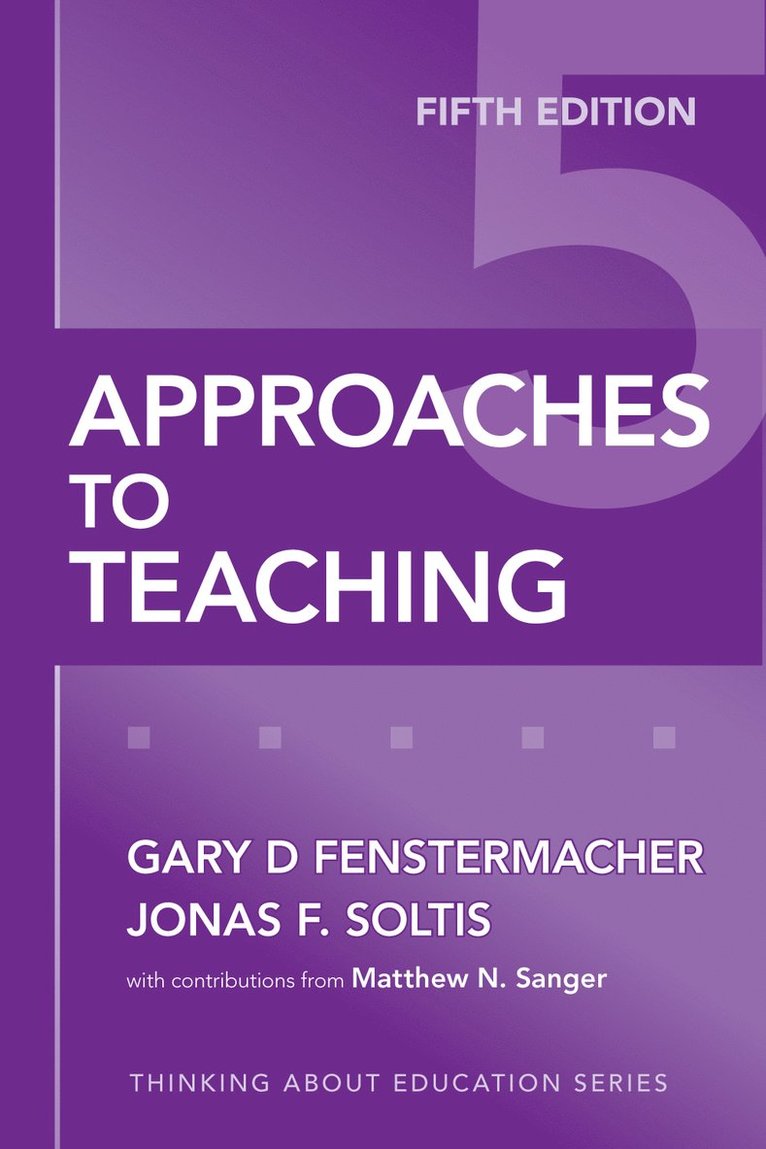 Approaches to Teaching 1