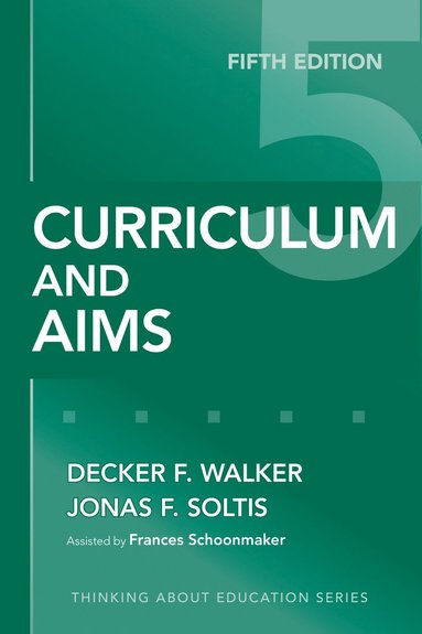 bokomslag Curriculum and Aims