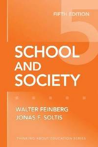 bokomslag School and Society