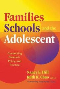 bokomslag Families, Schools, and the Adolescent