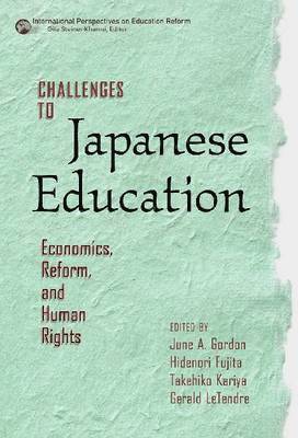 bokomslag Challenges to Japanese Education