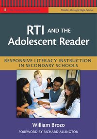 bokomslag RTI and the Adolescent Reader