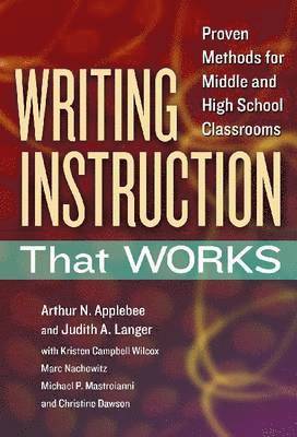 Writing Instruction That Works 1